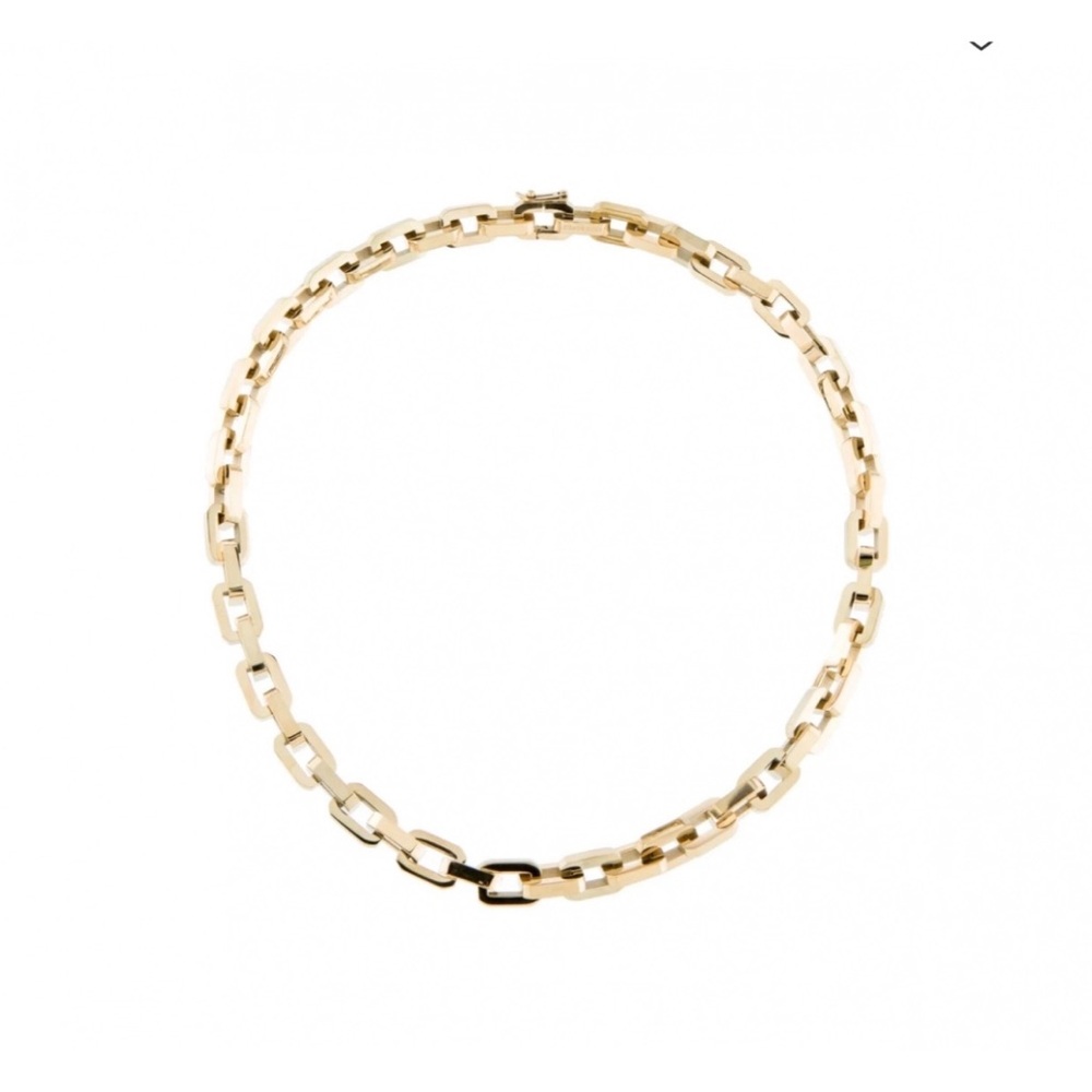 Eddie Borgo Gold Chain-Link Necklace and Earrings Set - Picture 5 of 12